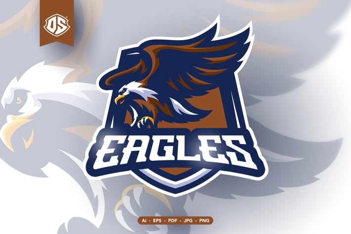 Eagle Mascot Logo