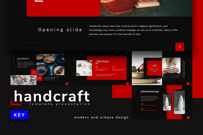 Handcraft - Keynote Template