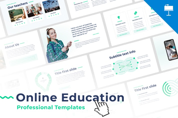 Online Education Keynote Template