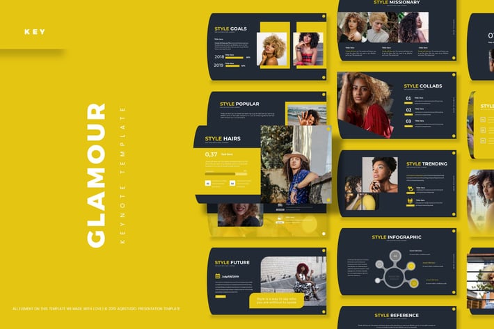 Glamour - Keynote Template
