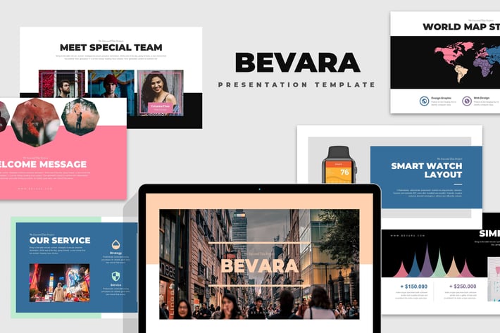 Bevara : Street Photo Powerpoint Template