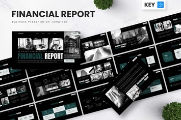 Financial Report - Business Keynote Templates