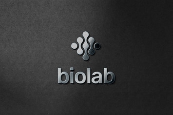Metallic Badge Logo Mockup