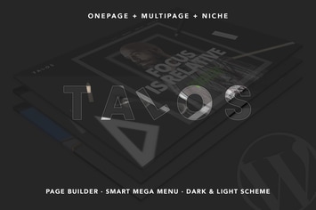 Talos - Creative Multipurpose WordPress Theme