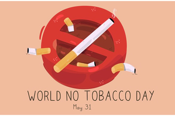 World No Tobacco Day Illustration