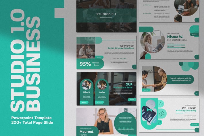 Studio 1.0 Powerpoint Template