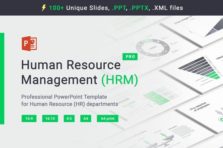 Human Resource HRM PowerPoint Template