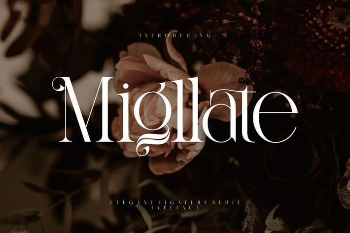 Migllate Elegant Ligature Serif
