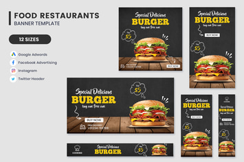 Food Banner Template