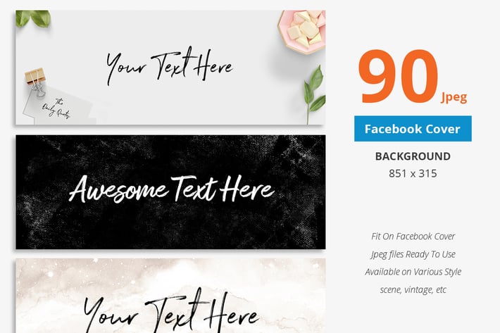 90 Facebook Cover Background