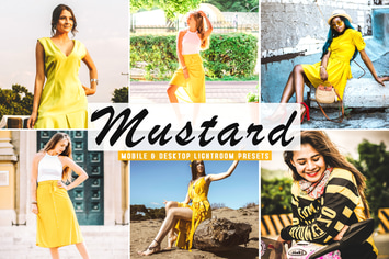 Mustard Mobile & Desktop Lightroom Presets