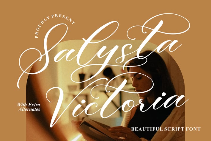 Satysta Victoria Script Font