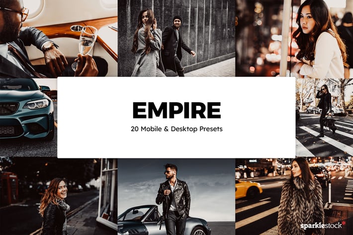 20 Empire Lightroom Presets & LUTs