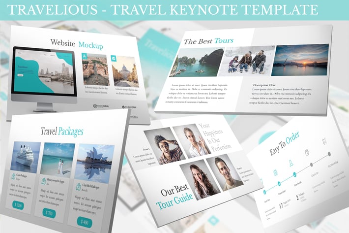Travelious - Travel Keynote Template