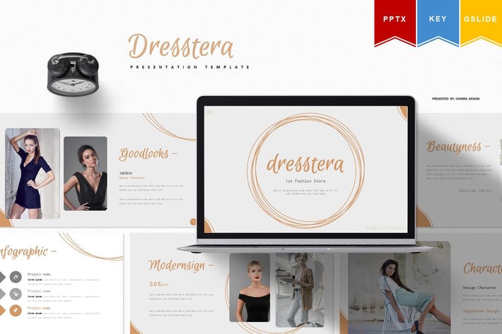 Dresstera | Powerpoint, Keynote, GoogleSlide