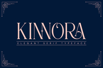 Kinnora Elegant Serif Font