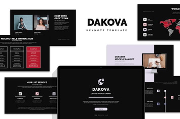 Dakova : Effective Business Profile Keynote
