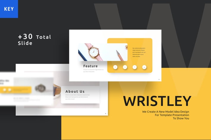 Wristley - Elegant Keynote Template