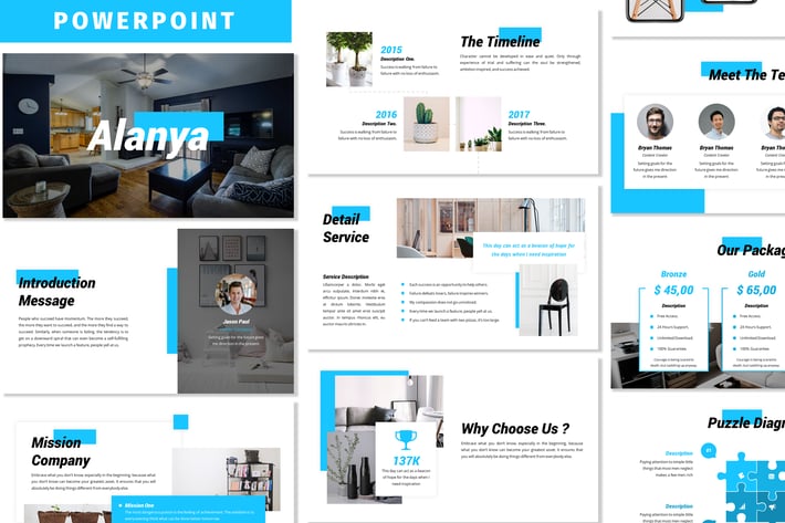 Alanya - Business Powerpoint Template
