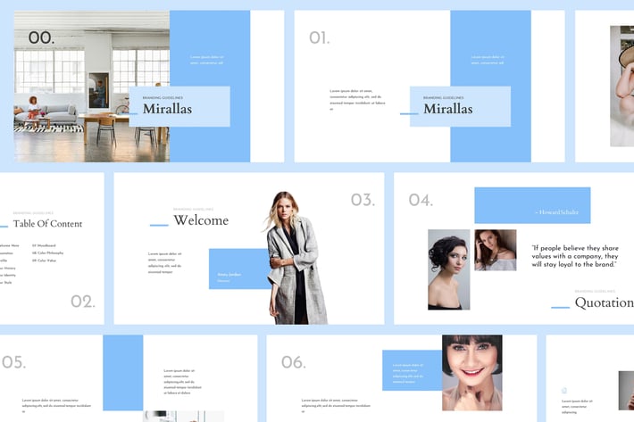 Mirallas - Branding Guidelines Powerpoint