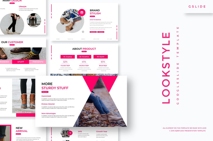 Lookatyle - Google Slides Template