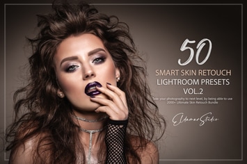 50 Smart Skin Retouch Lightroom Presets - Vol. 2