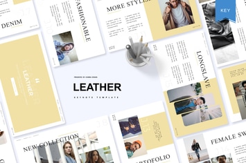 Leather | Keynote Template