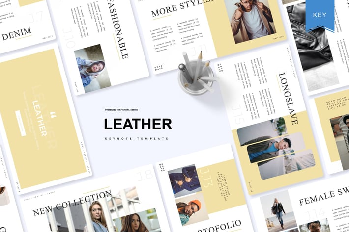 Leather | Keynote Template