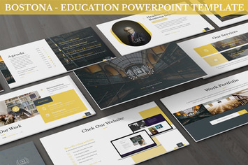 Bostona - Education Powerpoint Template