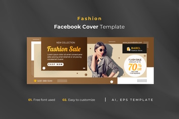 Fashion r2 Facebook Cover Template