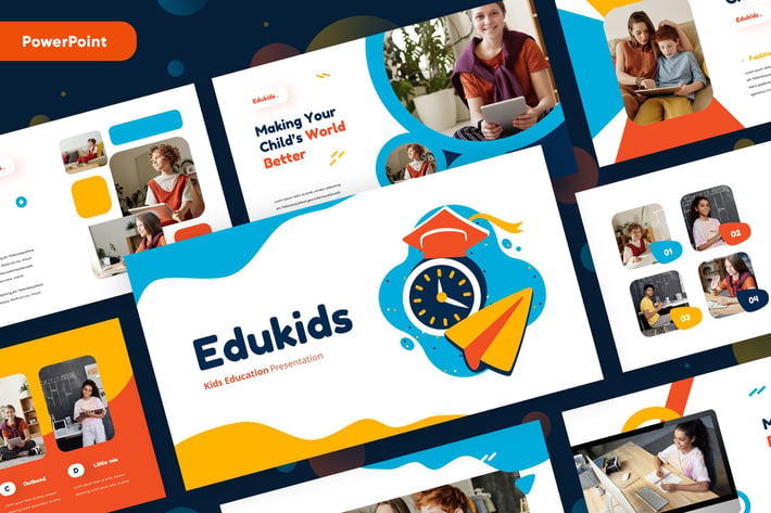 Edukids - Education Kids Powerpoint Presentation