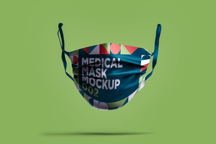 Medical Mask Mockup 002