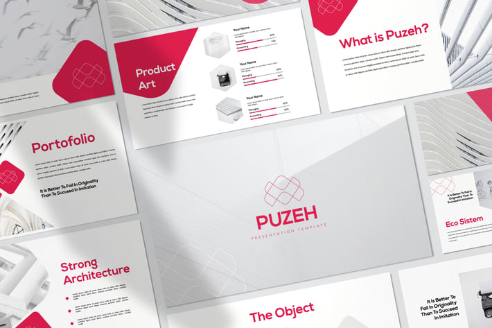 Puzeh - Minimal Business Keynote
