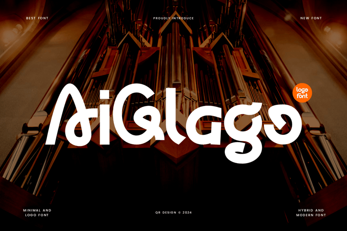 Aiglago - Hybrid Logo Sans Font