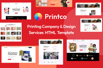 Printco - Printing Company & Service HTML Template