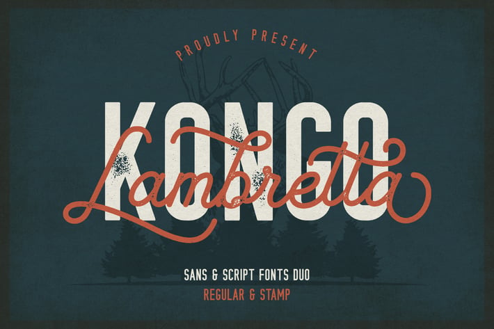 Lambretta Kongo Font Duo
