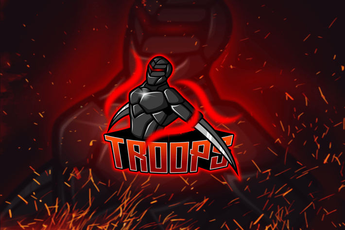 Troops - Esport & Mascot Logo Template