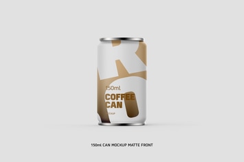 Coffee Can 150ml Matte Eye Level