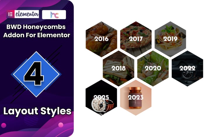 Honeycombs Addon For Elementor