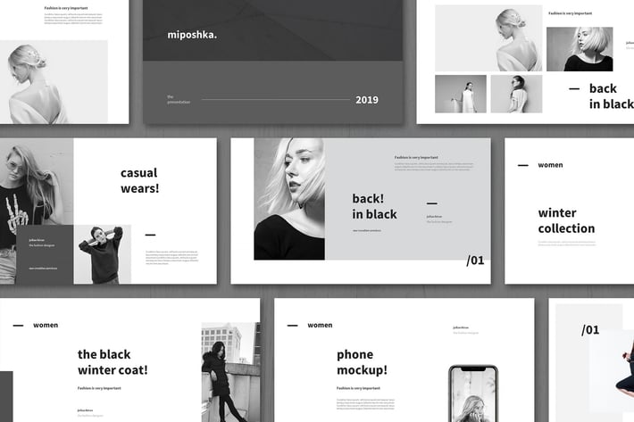 Miposhka - Keynote Template