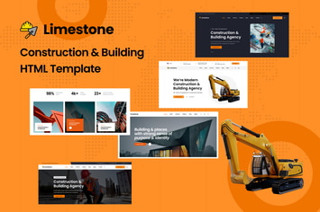 Limeston - Construction & Building HTML Template