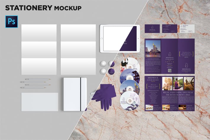 Brand Identity / Stationery Mockup 03