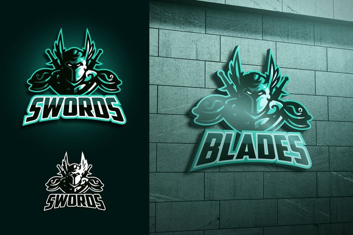 Spirit Knight Mascot Esports Logo