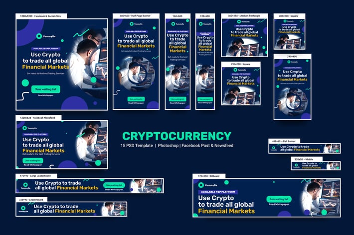 Cryptocurrency Banners Ad