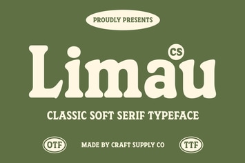 Limau – Bold Font