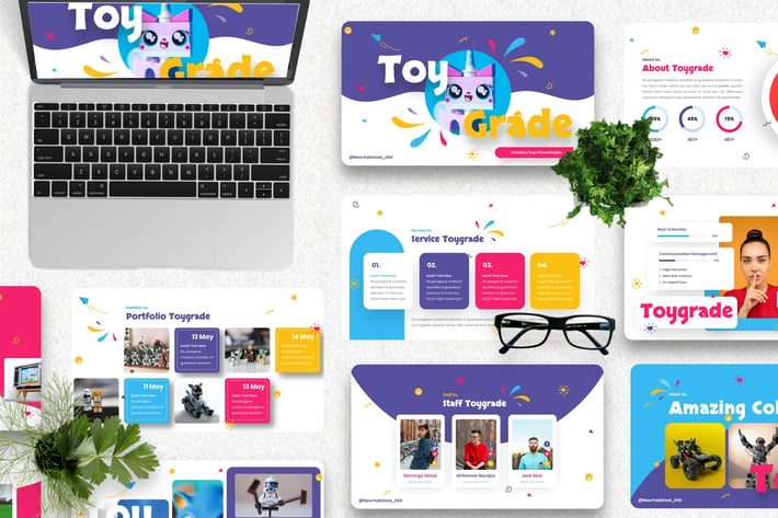 Toygrade - Kids Toy Keynote Templates
