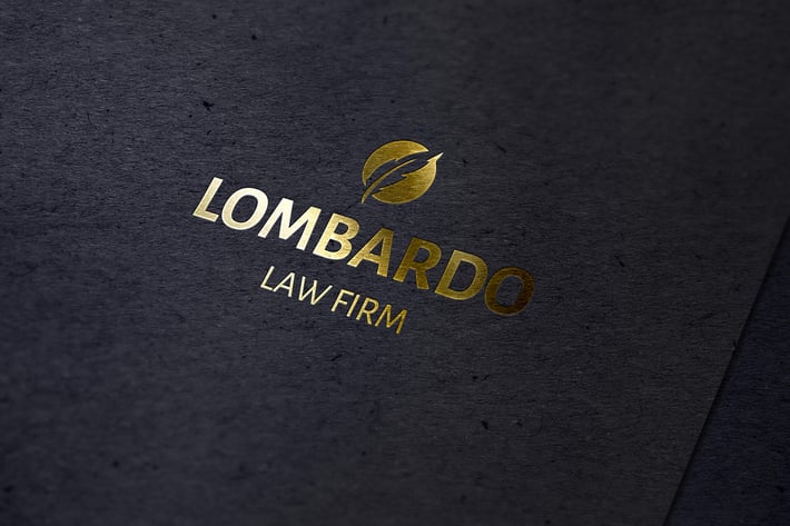 Gold Foil Mockup