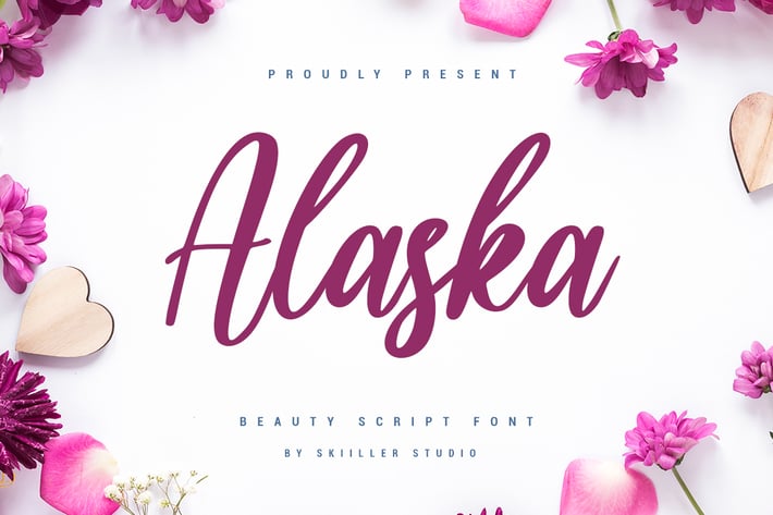 Alaska - Beauty Script Font