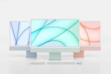 iMac 24" M1 Mockup