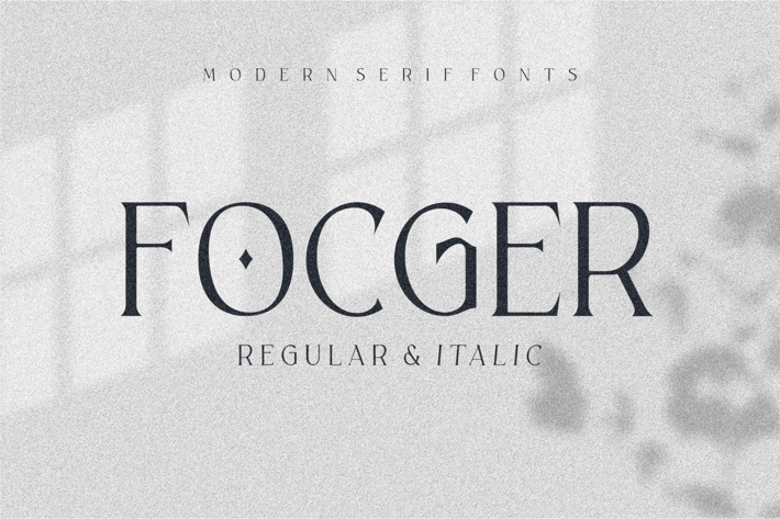 FOCGER DISPLAY SERIF